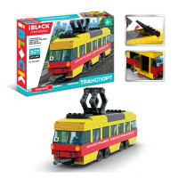 Конструктор iBlock Транспорт Трамвай 324 деталей (PL-921-380)