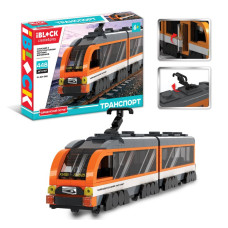 Конструктор iBlock Транспорт Скорый поезд 448 деталей (PL-921-385)