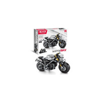 Конструктор iBlock Мега Bike Мотоцикл boxer twin с двумя передними фарами (PL-920-185)