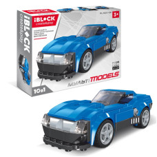 Конструктор iBlock Мульти models Машинка синяя (PL-920-29)