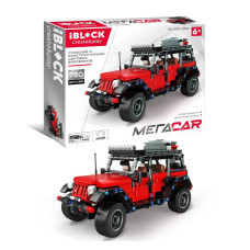 Конструктор iBlock Джип Вранглер красный (PL-921-308) Конструктор iBlock Джип Вранглер красный (PL-921-308)