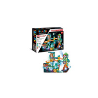 Конструктор iBlock Магнітний світиться у темряві 148 деталей (PL-921-257)