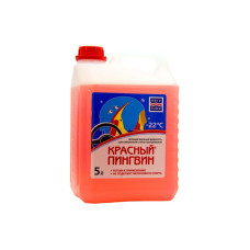 Омыватель автомобильный VERYLUBE Красный пингвин до -22 С "ЗИМА" 5 л (XB 50304)