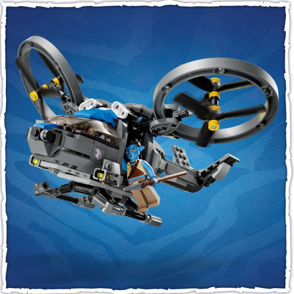 Конструктор LEGO Avatar Гори Алілуя: 26-а ділянка та вантажний конвертоплан «Самсон» 887 деталей (75573)