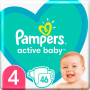 Подгузник Pampers Active Baby Maxi Размер 4 (9-14 кг) 46 шт (8001090949097) Подгузник Pampers Active Baby Maxi Размер 4 (9-14 кг) 46 шт (8001090949097)