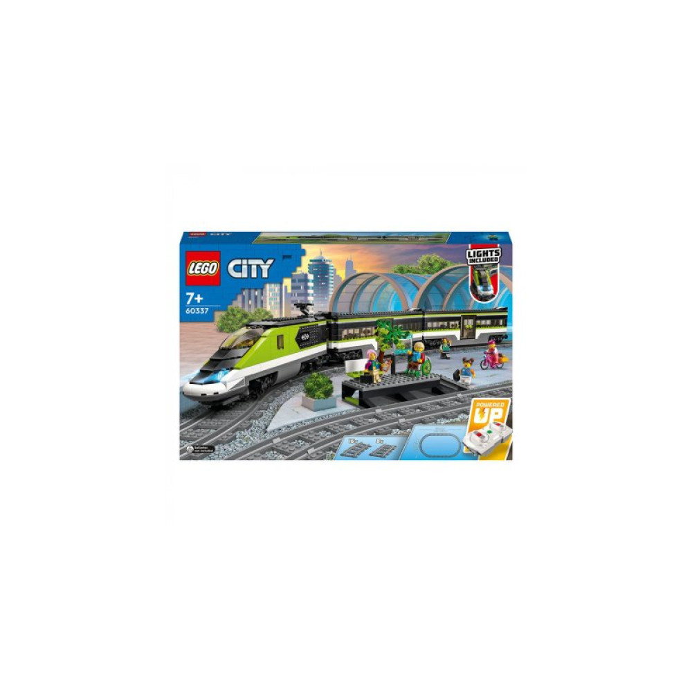 Конструктор LEGO City Trains Пассажирский поезд-экспресс (60337)