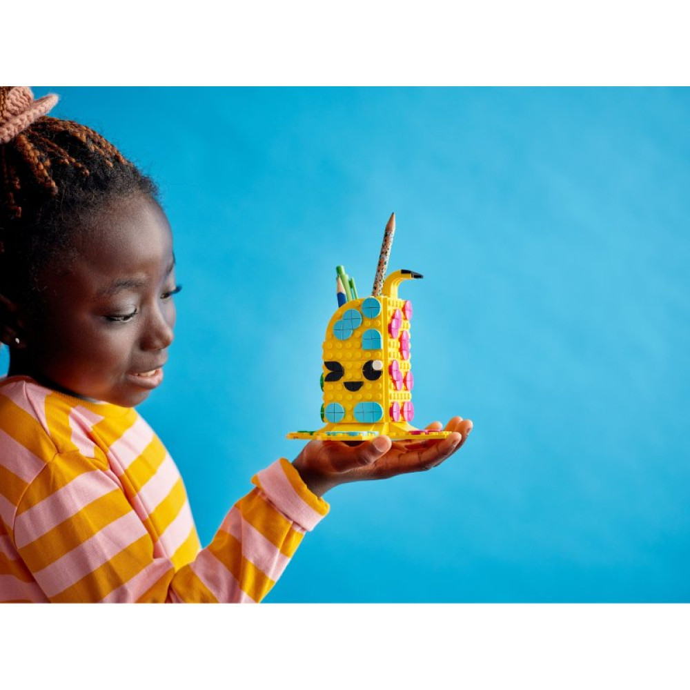 Конструктор LEGO DOTS "Банан". Підставка для ручок 438 деталей (41948)