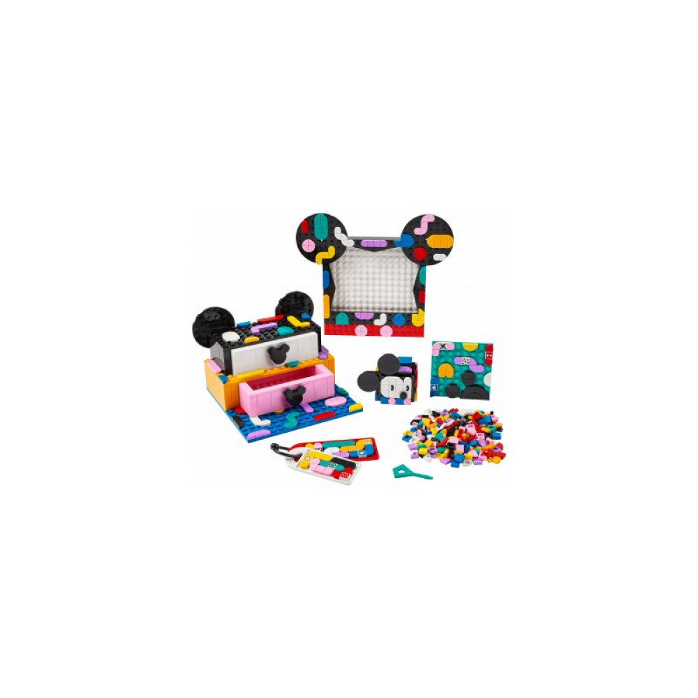 Конструктор LEGO DOTS Коробка «Снова в школу» из Микки и Минни Маусами 669 деталей (41964) Конструктор LEGO DOTS Коробка «Снова в школу» из Микки и Минни Маусами 669 деталей (41964)