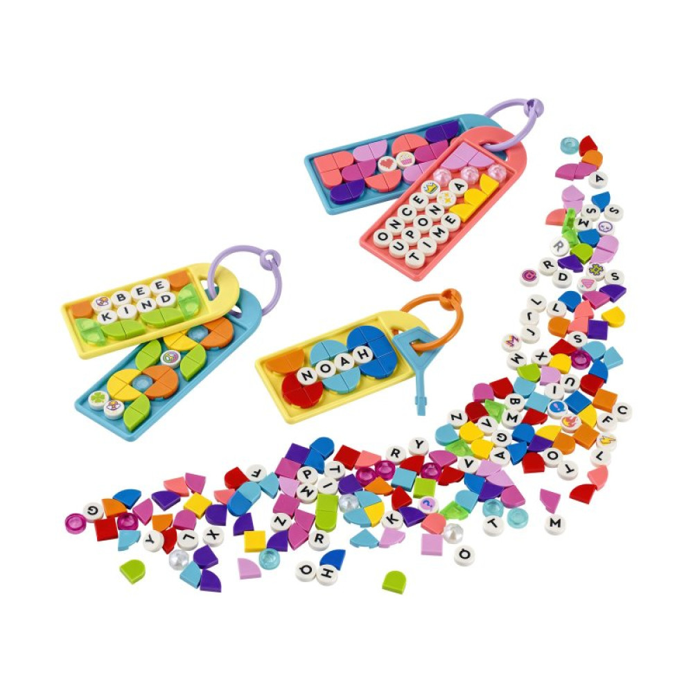 Конструктор LEGO DOTS Большой набор бирок для сумок: надписи 228 деталей (41949)
