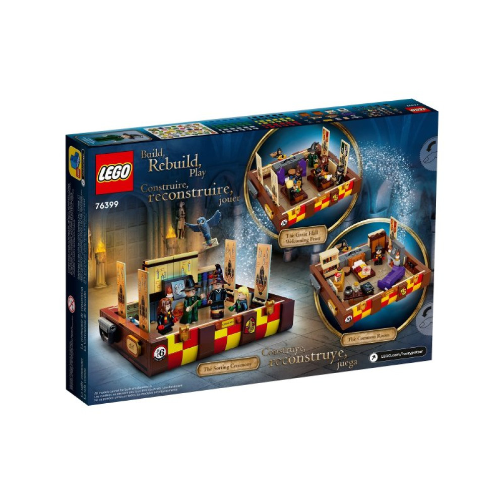 Конструктор LEGO Harry Potter Очаровательный чемодан Хогвартса 603 детали (76399)