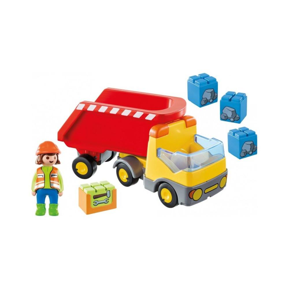 Конструктор Playmobil 1.2.3 Самосвал (70126)