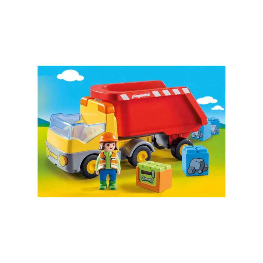 Конструктор Playmobil 1.2.3 Самосвал (70126)