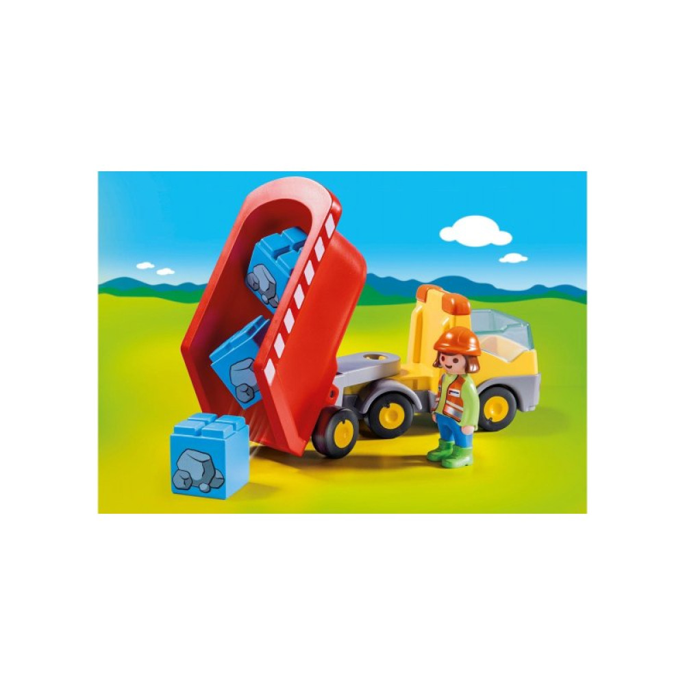 Конструктор Playmobil 1.2.3 Самосвал (70126)