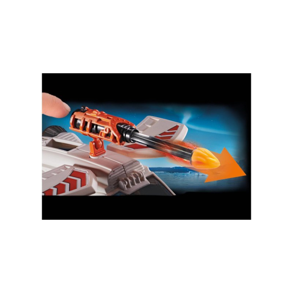 Конструктор Playmobil Top agents Шпионский снегоход (70231)