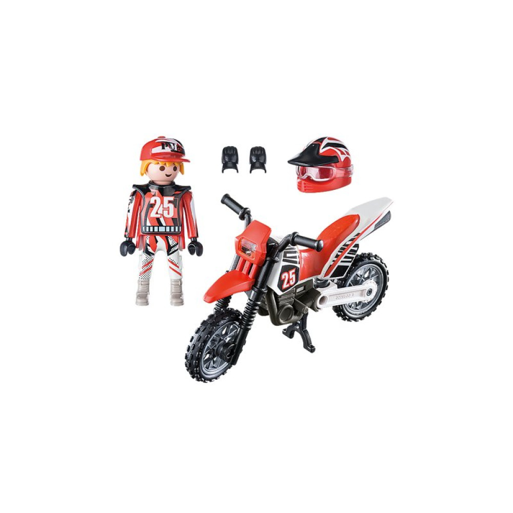Конструктор Playmobil Special plus Мотогонщик (9357)