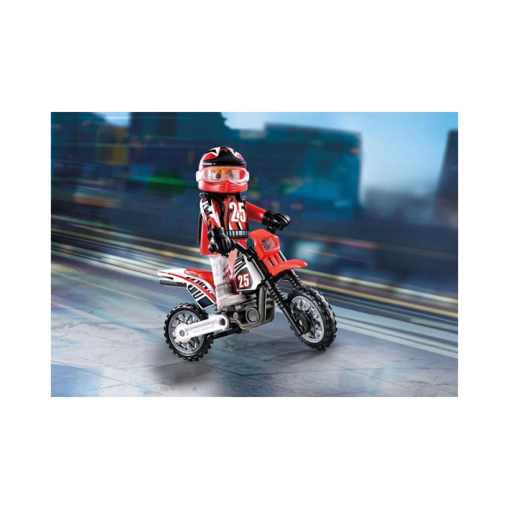 Конструктор Playmobil Special plus Мотогонщик (9357)