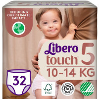 Підгузок Libero Touch Pants Розмір 5 (10-14 кг) 32 шт (7322541739571)