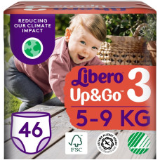 Подгузник Libero Up&Go Размер 3 (5-9 кг) 46 шт (7322541742076) Подгузник Libero Up&Go Размер 3 (5-9 кг) 46 шт (7322541742076)