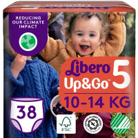 Подгузник Libero Up&Go Размер 5 (10-14 кг) 38 шт (7322541742458)