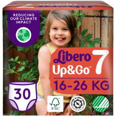Подгузник Libero Up&Go Размер 7 (16-26 кг) 30 шт (7322541743240) Подгузник Libero Up&Go Размер 7 (16-26 кг) 30 шт (7322541743240)