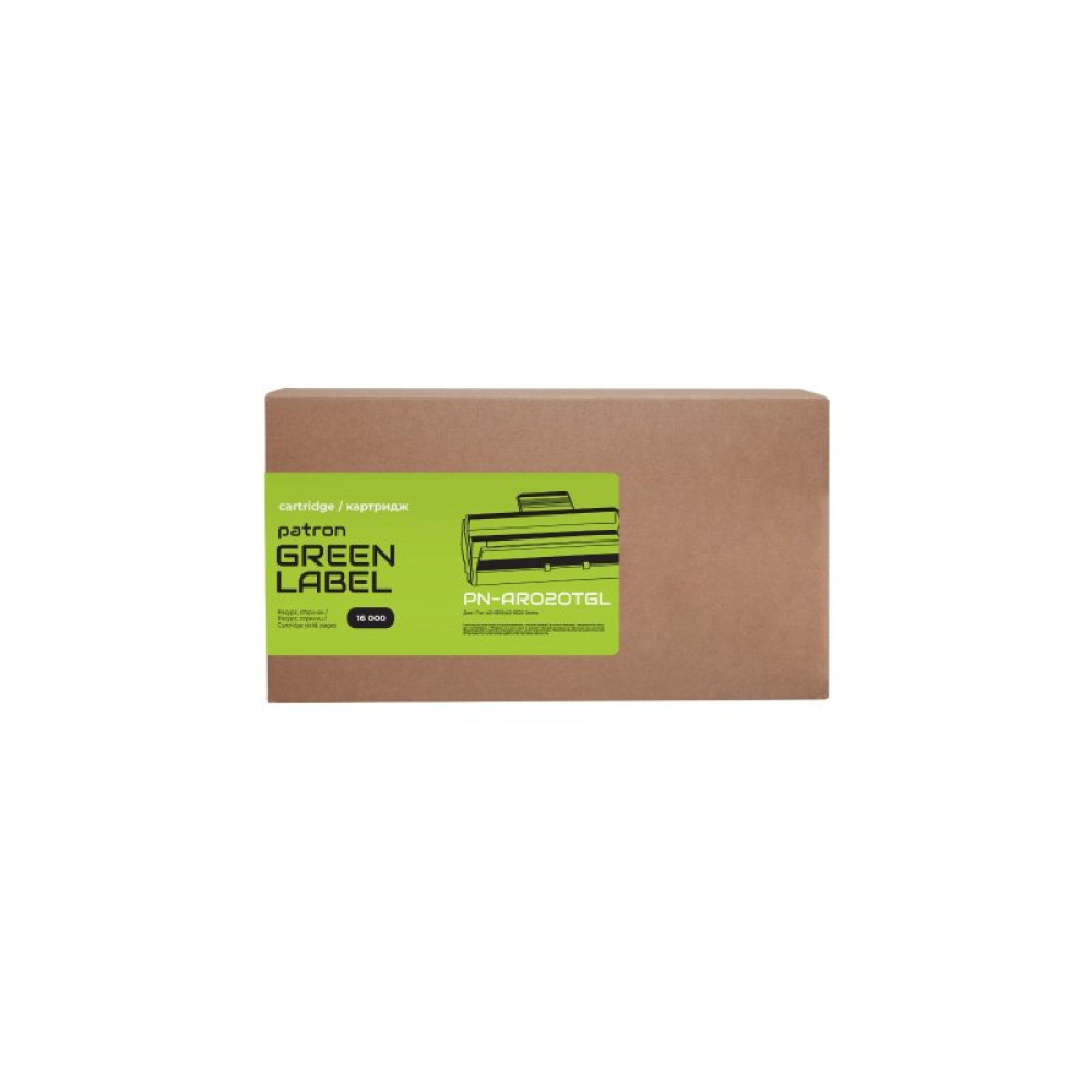 Тонер-картридж Patron Sharp AR-020T/AR-020LT Green Label (PN-AR020TGL)