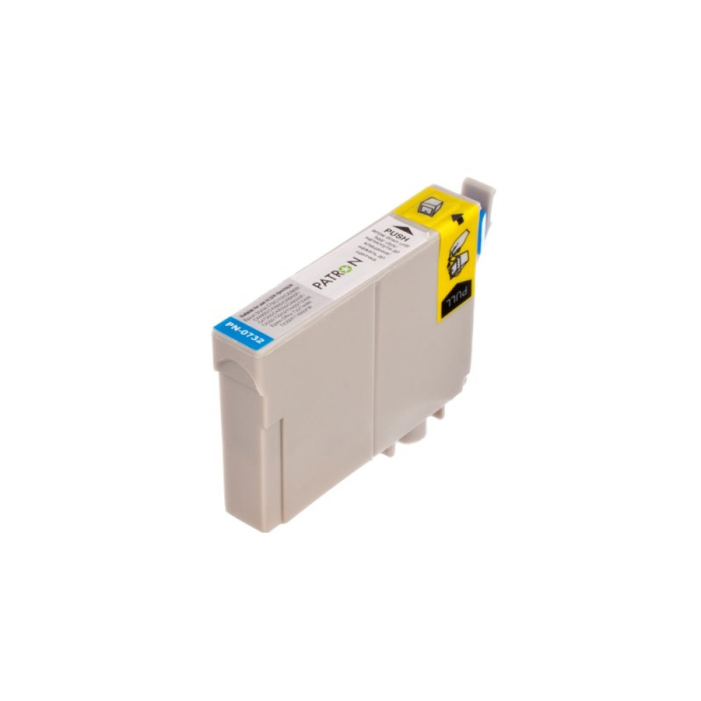 Картридж Patron Epson T0732/T1032/T1052 13 мл, Cyan (PN-0732)