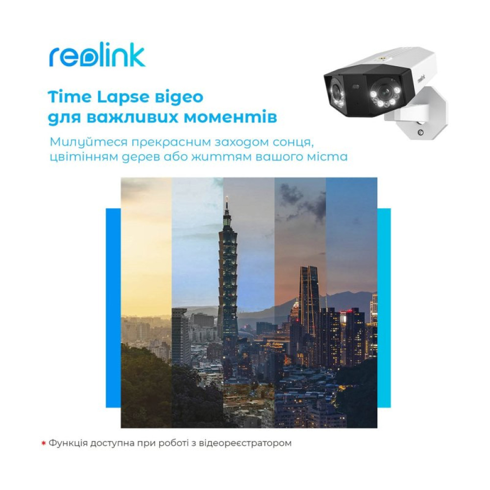 Камера відеоспостереження Reolink Duo 2 POE