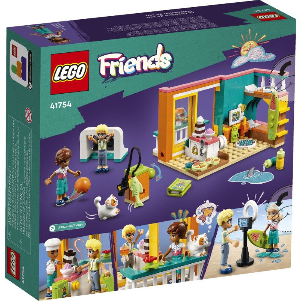 Конструктор LEGO Friends Комната Лео 203 деталей (41754) Конструктор LEGO Friends Комната Лео 203 деталей (41754)