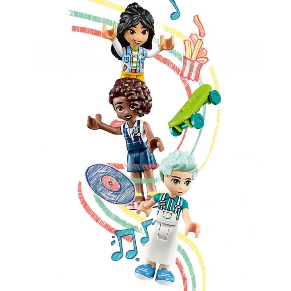 Конструктор LEGO Friends Хартлейк Сити: ресторанчик в центре города 346 деталей (41728)