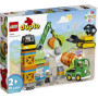 Конструктор LEGO DUPLO Town Строительная площадка 61 деталь (10990) Конструктор LEGO DUPLO Town Строительная площадка 61 деталь (10990)