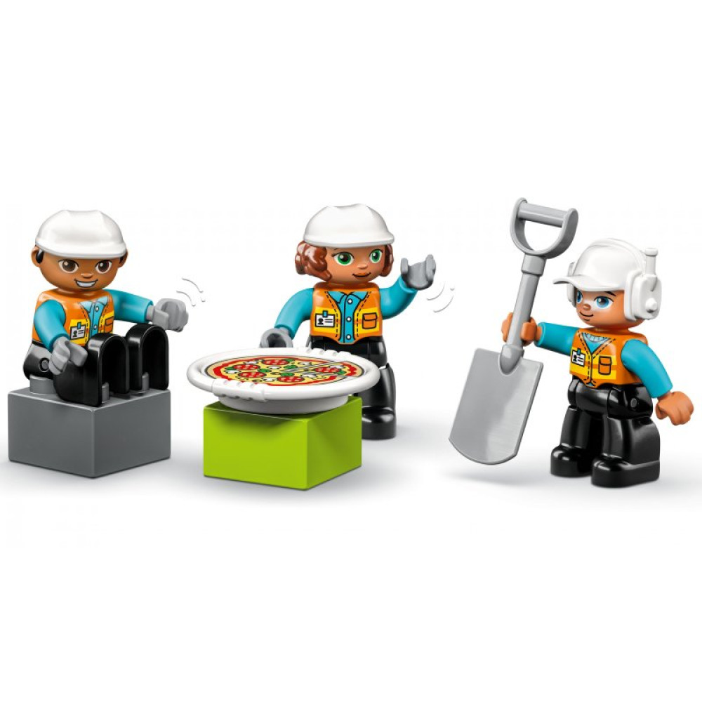 Конструктор LEGO DUPLO Town Строительная площадка 61 деталь (10990) Конструктор LEGO DUPLO Town Строительная площадка 61 деталь (10990)