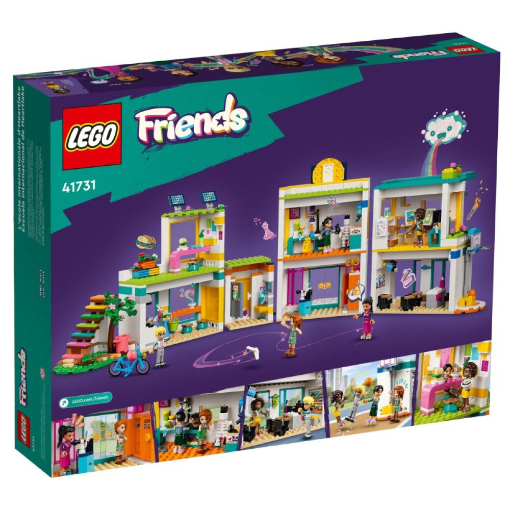 Конструктор LEGO Friends Хартлейк-Сити: международная школа 985 деталей (41731)