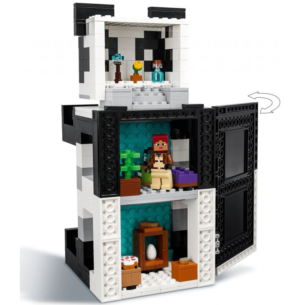 Конструктор LEGO Minecraft Апартаменты панды 553 детали (21245)
