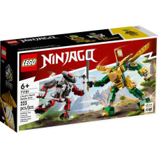 Конструктор LEGO Ninjago Битва работа Ллойда EVO 223 детали (71781) Конструктор LEGO Ninjago Битва работа Ллойда EVO 223 детали (71781)