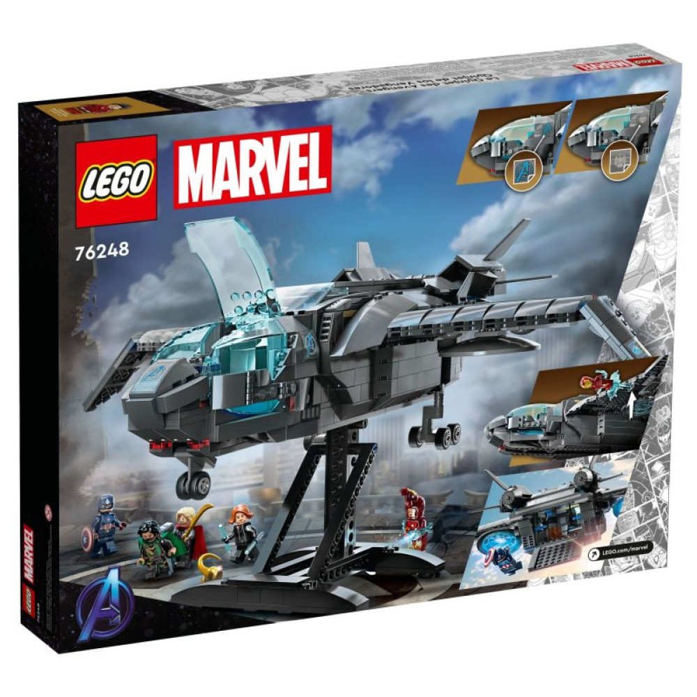 Конструктор LEGO Super Heroes Квинджет Мстителей 795 деталей (76248)