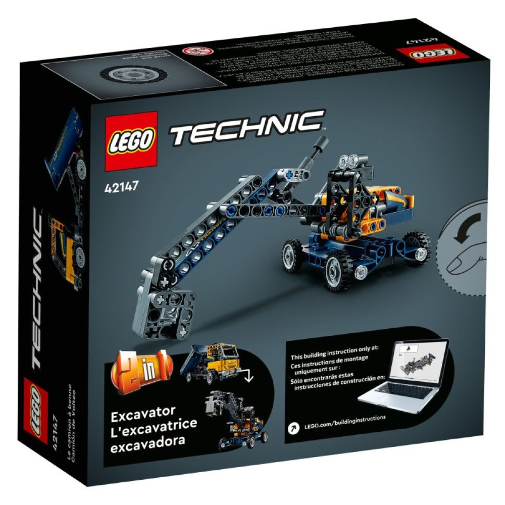 Конструктор LEGO Technic Самосвал 177 деталей (42147)