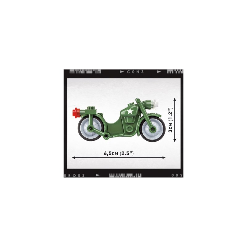 Конструктор Cobi Company of Heroes 3 USA Центр Авиаподдержки, 652 детали (COBI-3042)