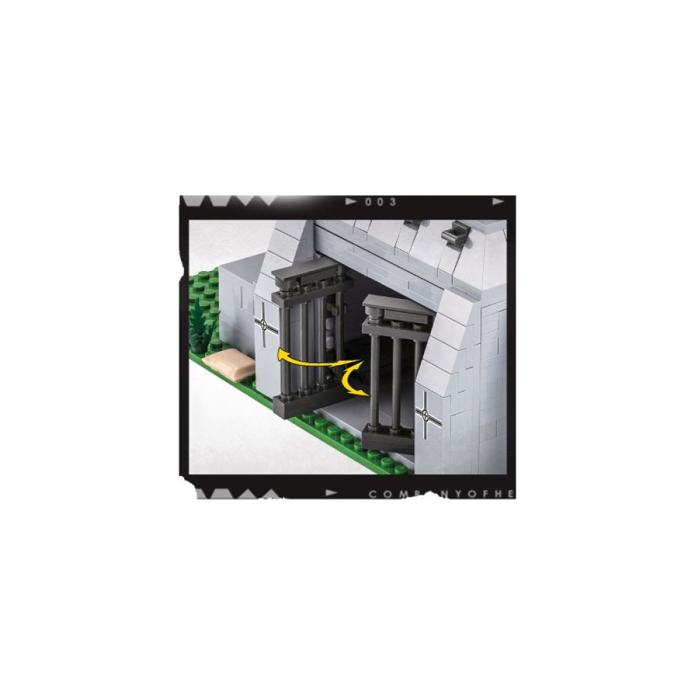 Конструктор Cobi Company of Heroes 3 Німецький дот, 642 деталей (COBI-3043)