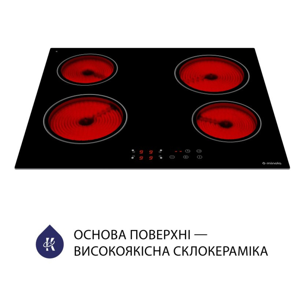 Варочная поверхность Minola MVH 6034 KBL