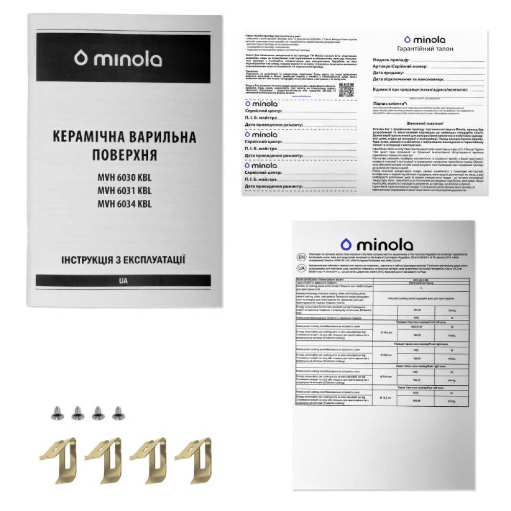 Варочная поверхность Minola MVH 6034 KBL