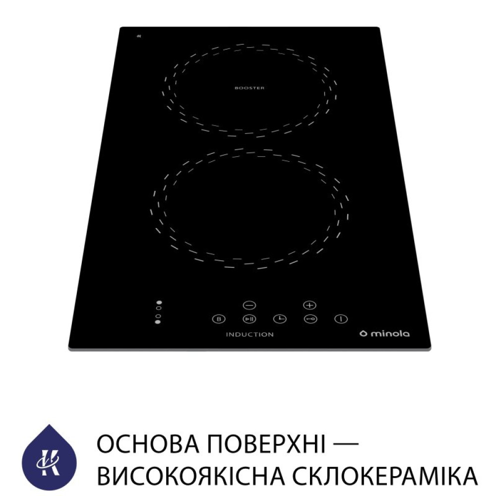 Варочная поверхность Minola MI 3038 KBL