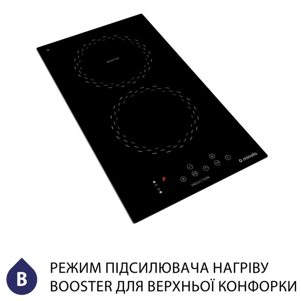 Варочная поверхность Minola MI 3038 KBL
