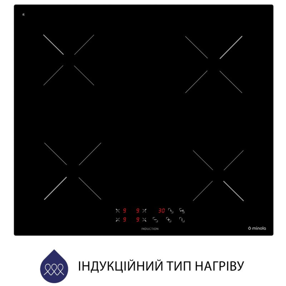 Варочная поверхность Minola MI 6037 KBL