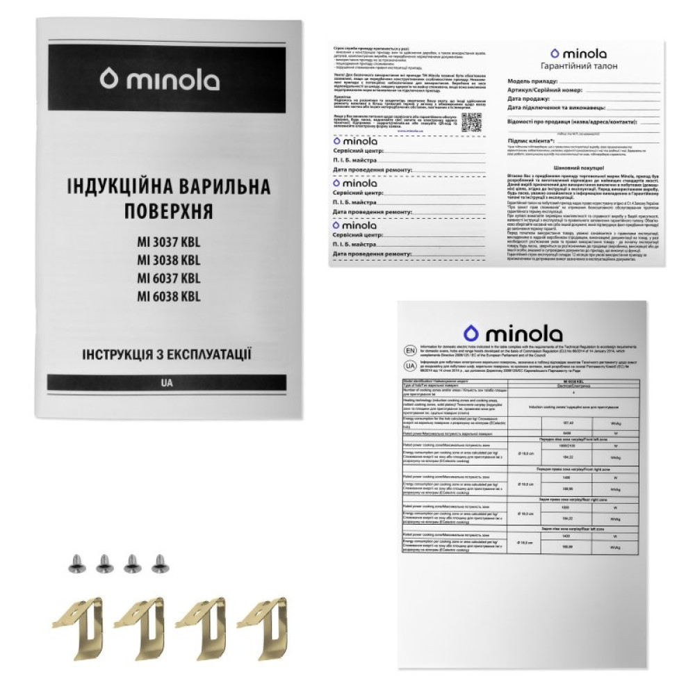 Варочная поверхность Minola MI 6038 KBL