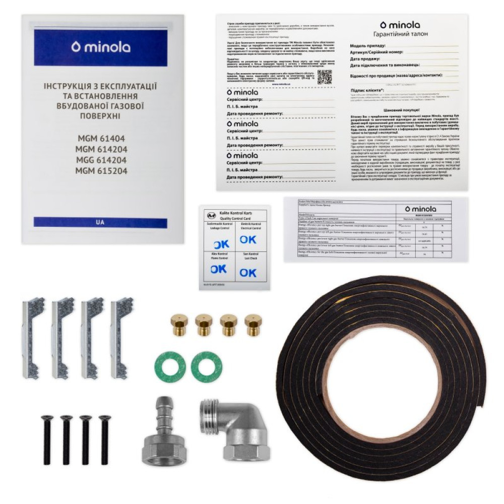 Варочная поверхность Minola MGM 615204 WH