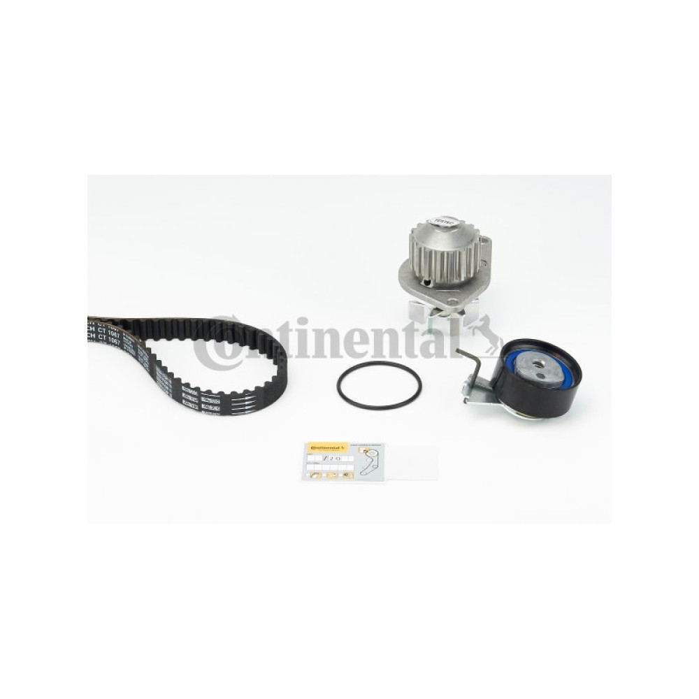 Комплект ремня ГРМ с помпой CONTITECH CT1067WP1