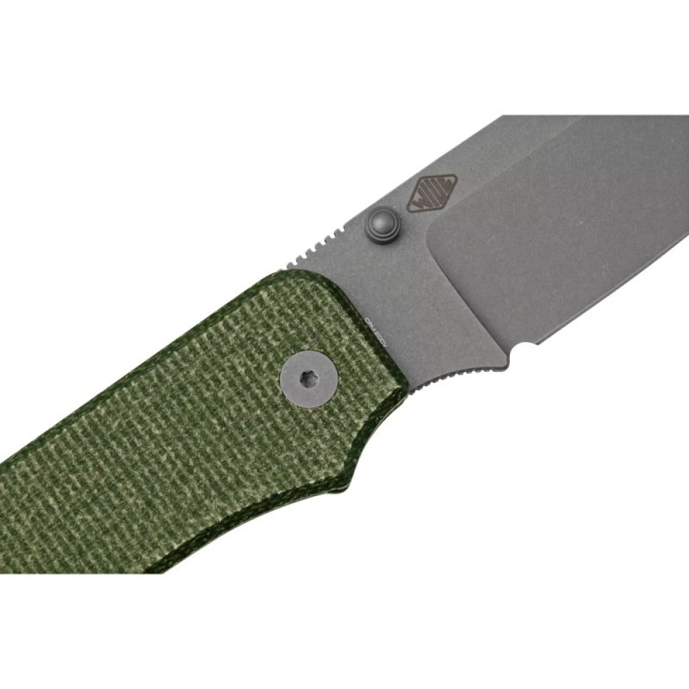 Нож Weknife Big Banter Dark Green Micarta (WE21045-2)