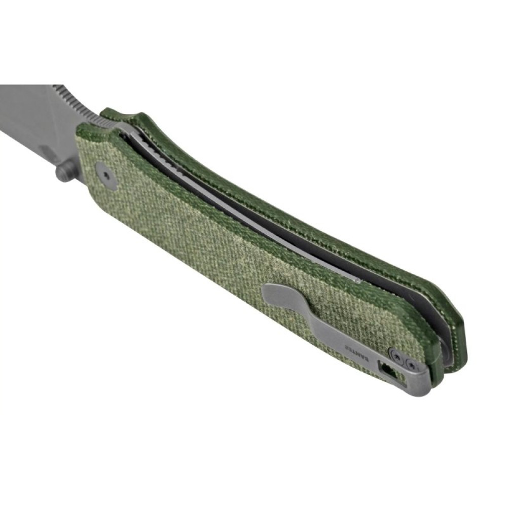 Нож Weknife Big Banter Dark Green Micarta (WE21045-2)