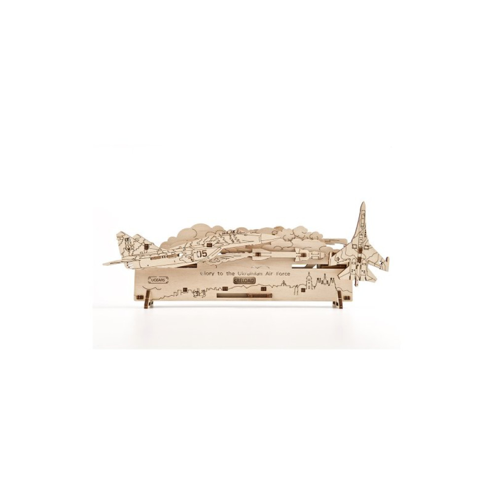 Конструктор Ugears Призрак Киева атакует (6337398) Конструктор Ugears Призрак Киева атакует (6337398)