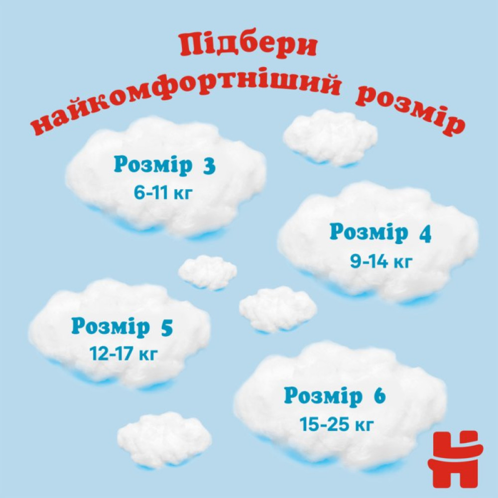 Подгузник Huggies Pants 6 M-Pack 15-25 кг для мальчиков 88 шт (5029054568200) Подгузник Huggies Pants 6 M-Pack 15-25 кг для мальчиков 88 шт (5029054568200)